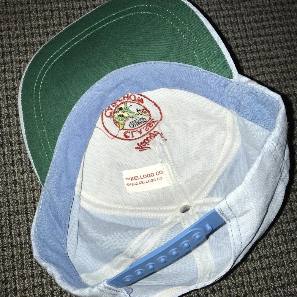 Kellogg's‎ 1992 Classic Car Show Battle Creek Adjustable Logo Hat Light Blue